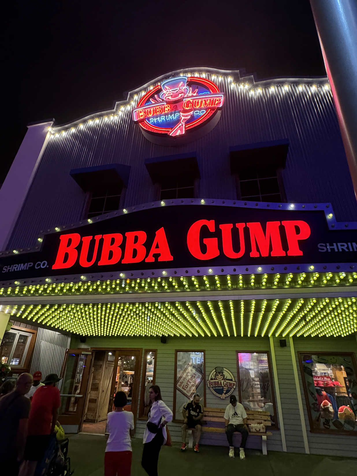 Bubba Gump restaurant Universal